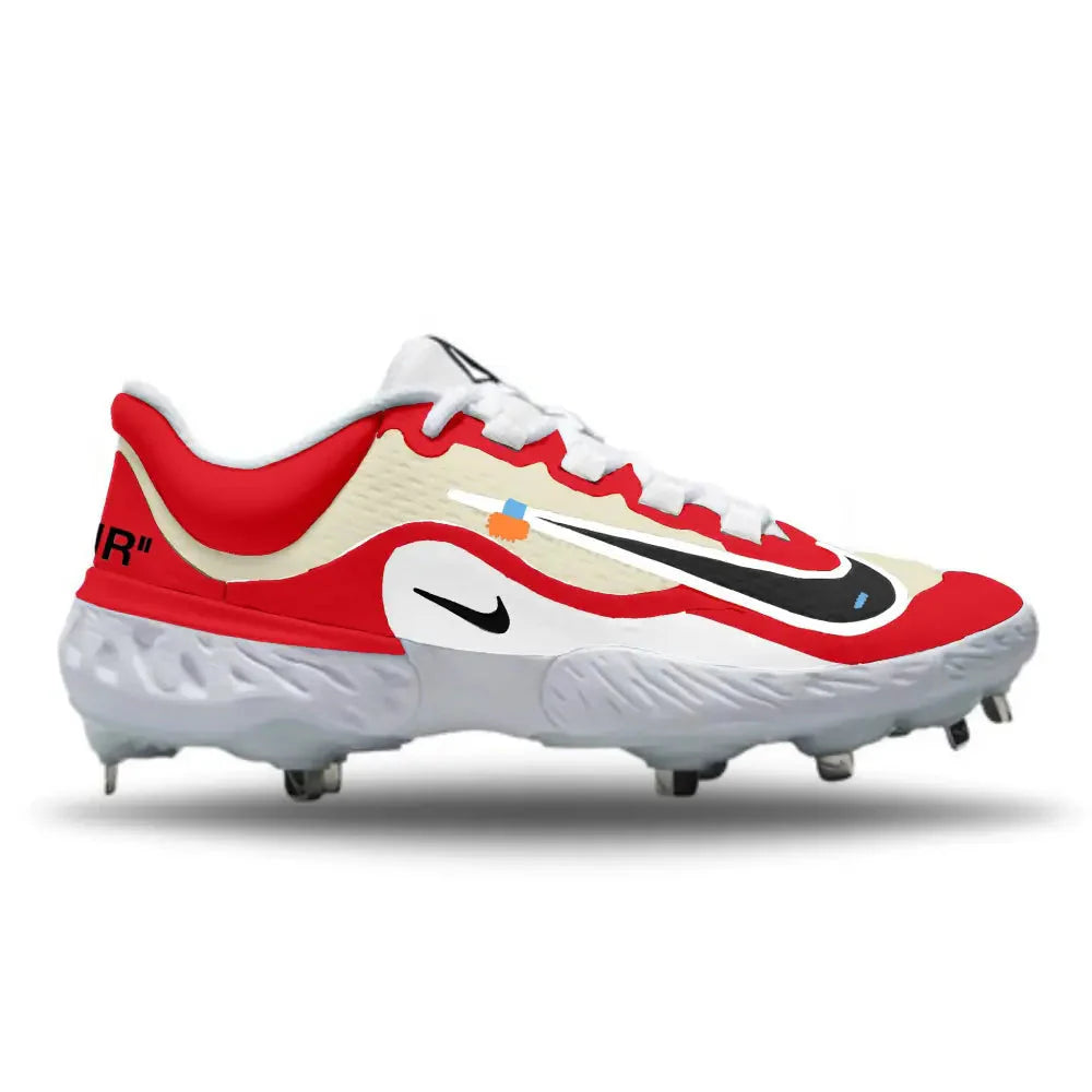 "Chicago OW" Nike Alpha Huarache Elite 4 Low Cleats