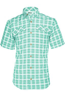 Coastal Plaid SS - Pro Game Sports