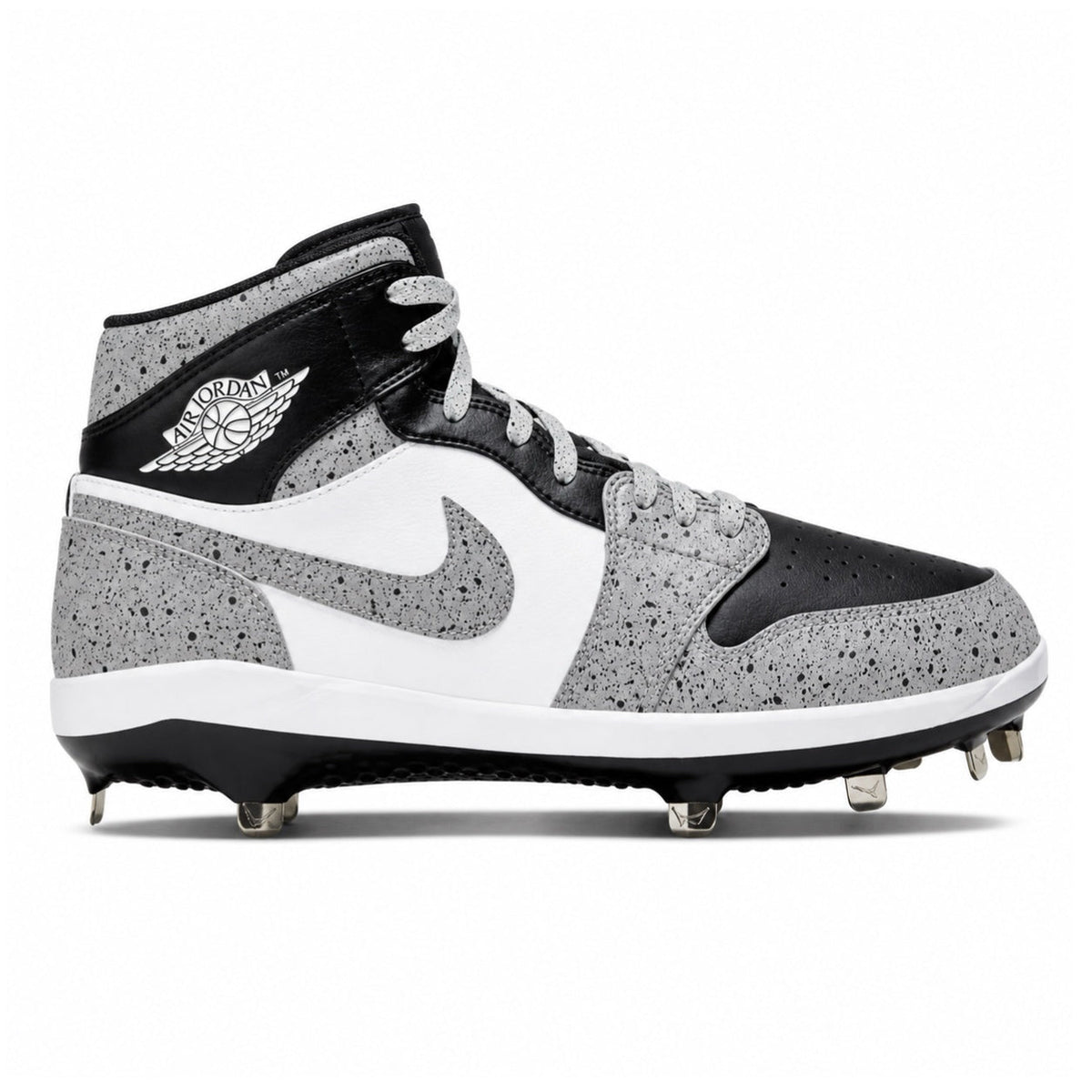 "Concrete" Jordan 1 Retro Cleats