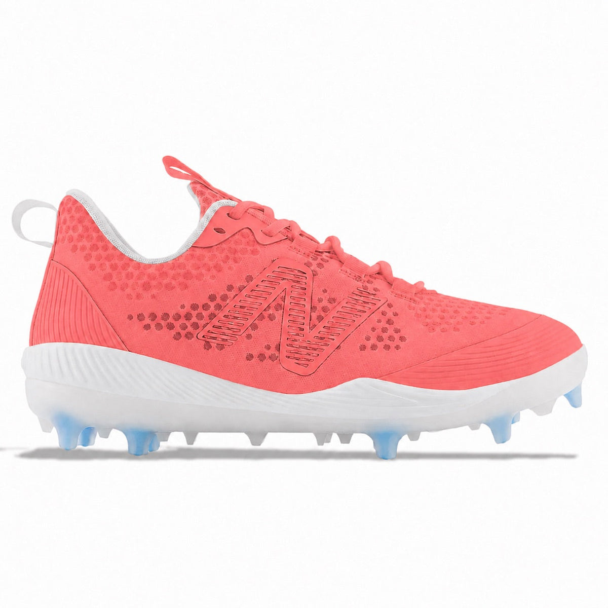 "Coral" New Balance FuelCell COMPv3 TPU Baseball Cleats