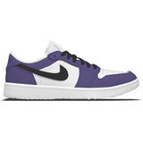 "Court Purple" Jordan 1 Golf Shoes