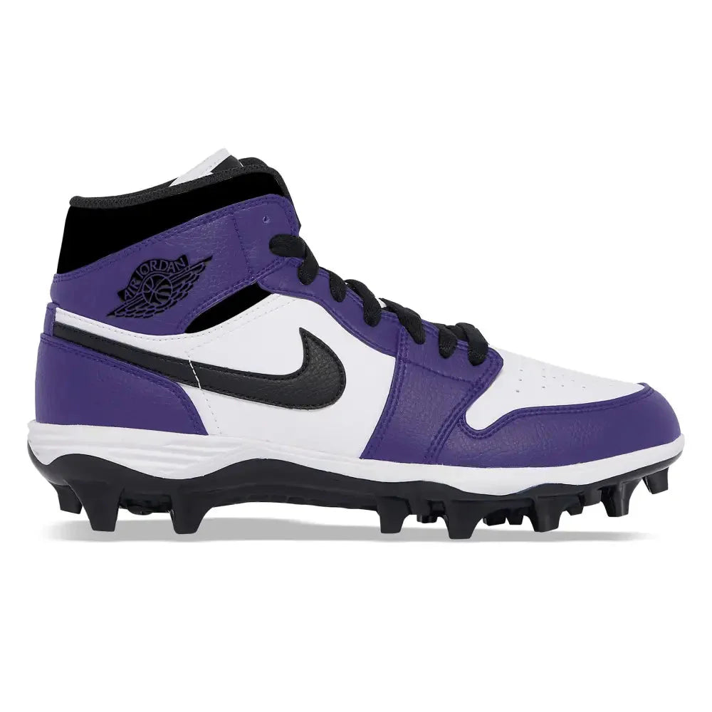 "Court Purple” Jordan 1 TD Cleats