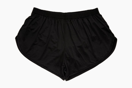 Black shorts on a white background