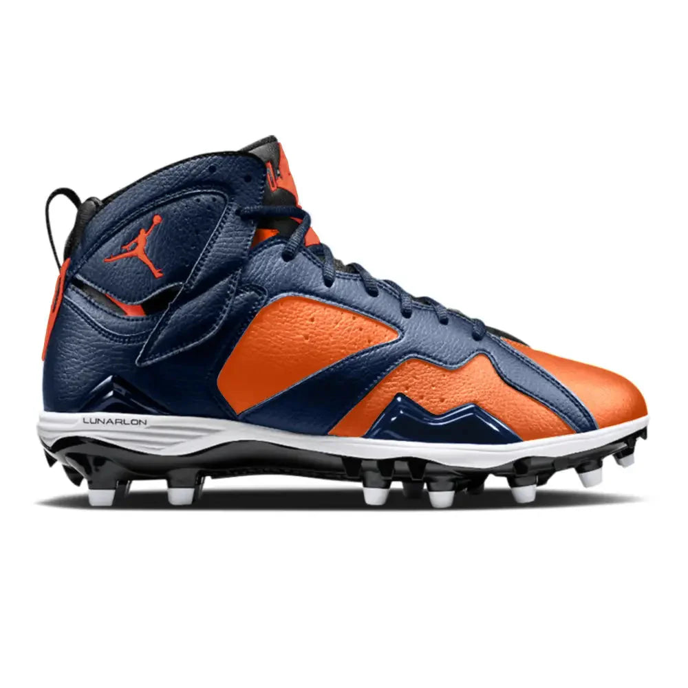 "Denver” Jordan 7 Retro TD Cleats