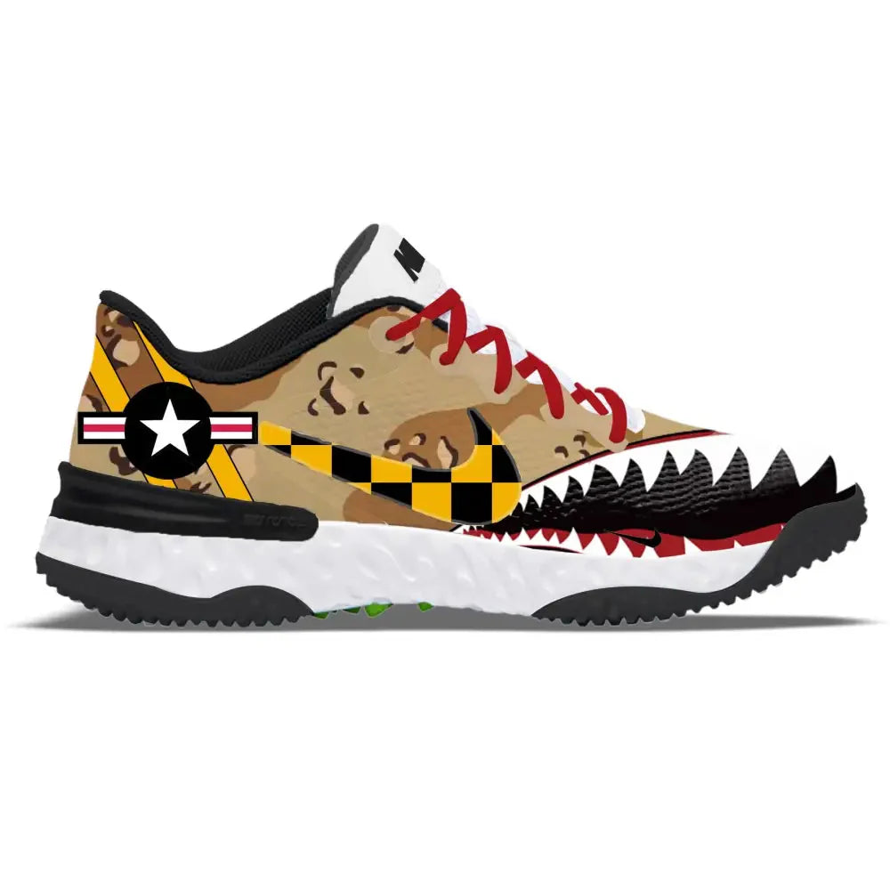 "Desert Camo" Nike Alpha Huarache Elite 3 Turfs