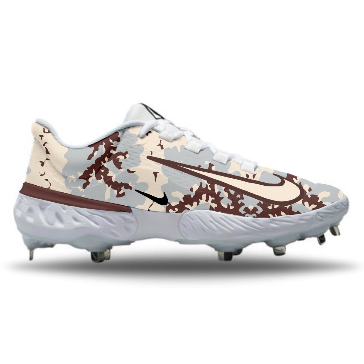 "Desert Phantom" Nike Alpha Huarache Elite 4 Low Cleats