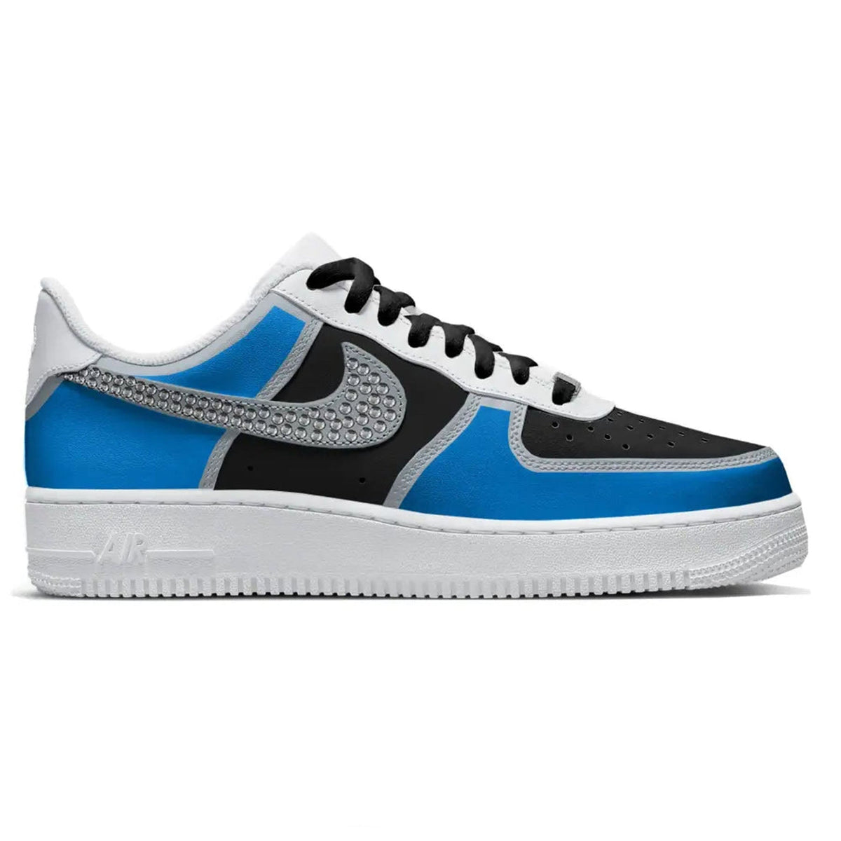 "Detroit Crystals" Nike Air Force 1 Low Shoes