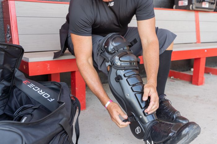 Ultimate Umpire Shin Guards with Dupont Kevlar