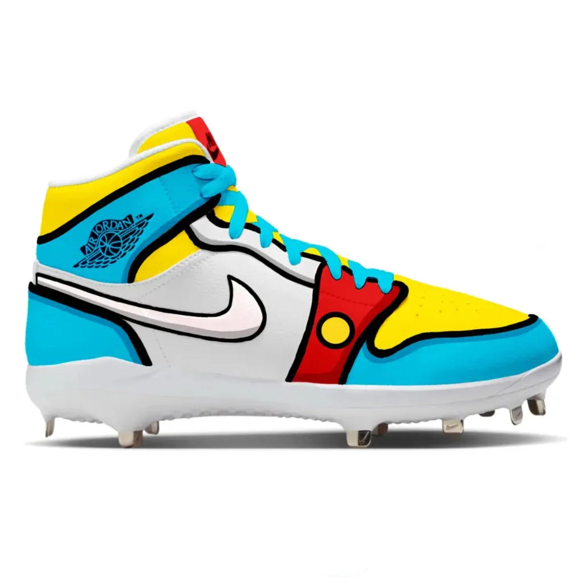"Evil Genius" Jordan 1 Retro Cleats