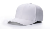 Richardson Flex-Fit Football/Lacrosse Officials Hat - Black w/ White Piping and White - Pro Game Sports