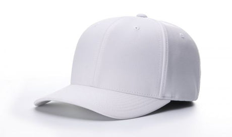 Richardson Flex-Fit Football/Lacrosse Officials Hat - Black w/ White Piping and White - Pro Game Sports