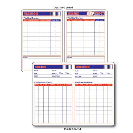 Ref Smart Baseball Game Card - Pro Game Sports