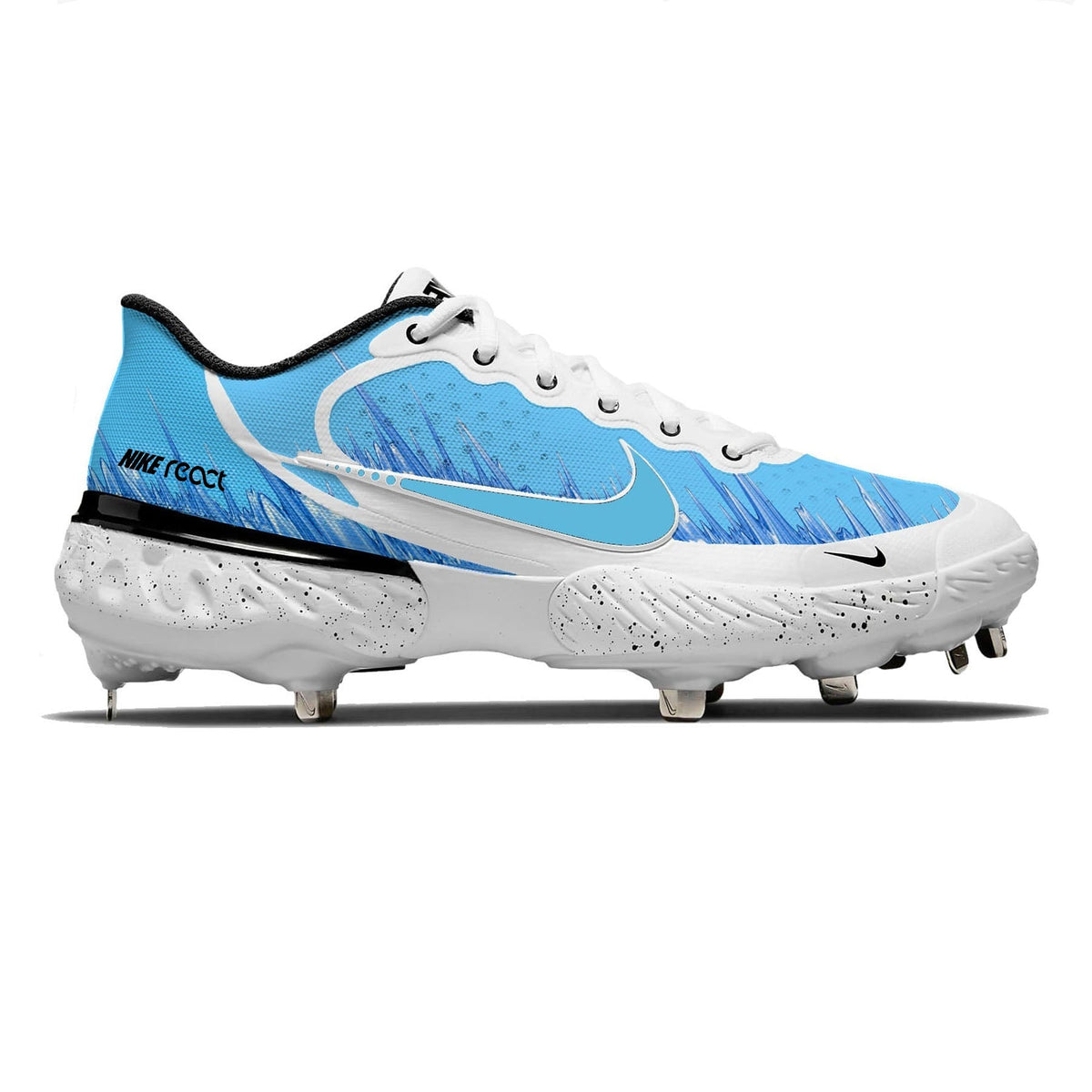 "Frozen Tundra" Nike Alpha Huarache Elite 3 Low Cleats