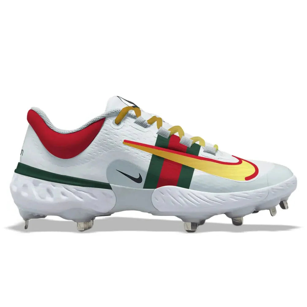 "G Stripes" Nike Alpha Huarache Elite 4 Low Cleats