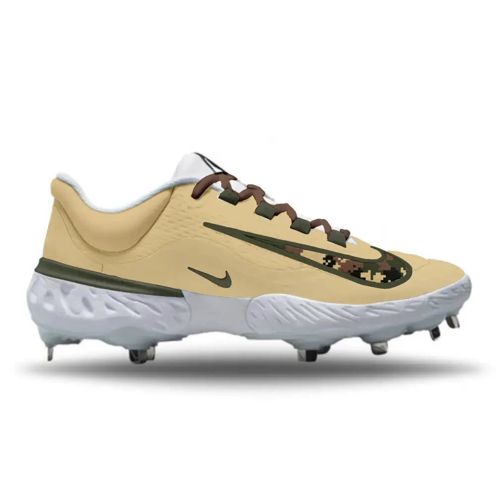 "Glitch Camo Alternate" Nike Alpha Huarache Elite 4 Low Cleats