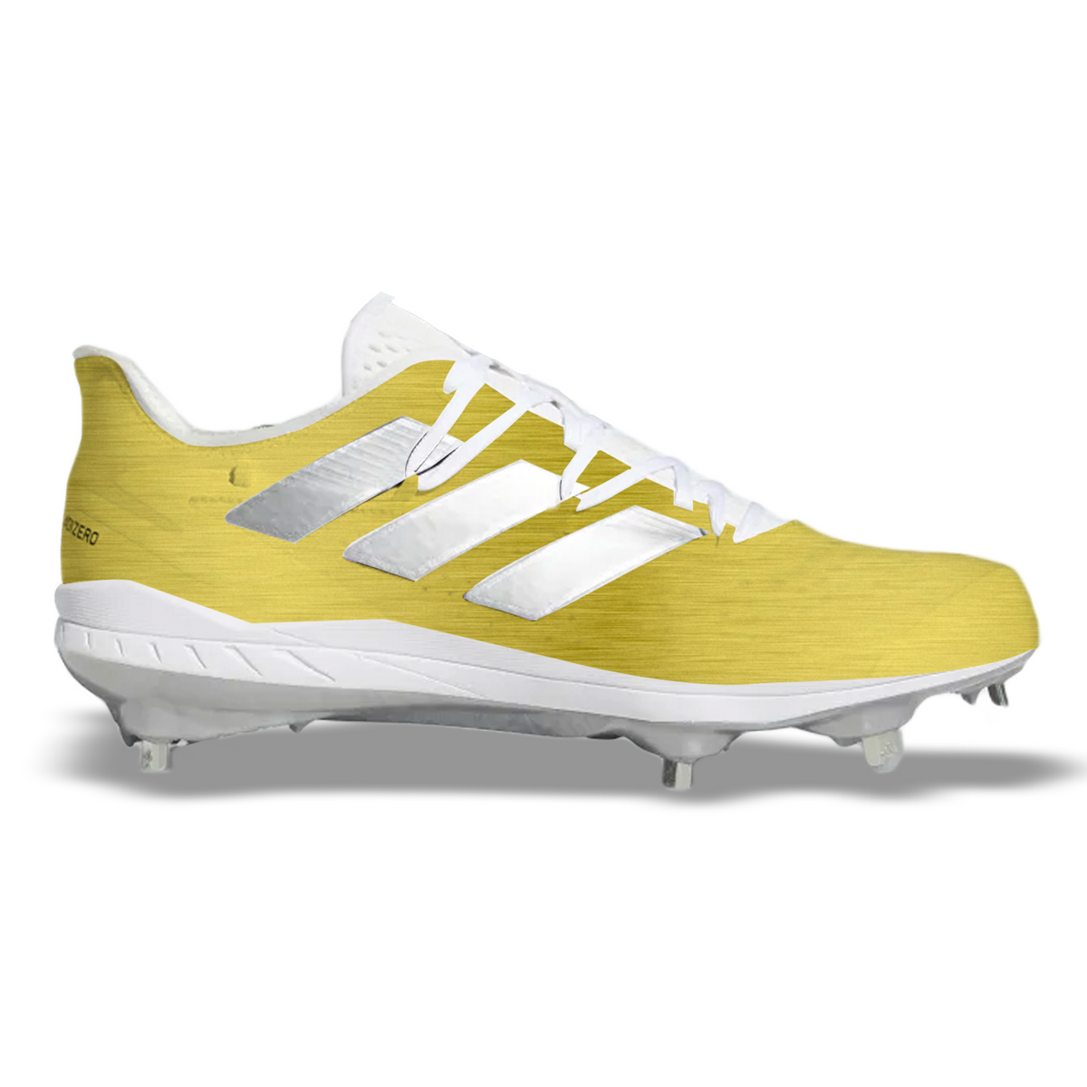 "Gold" Adidas Adizero Afterburner 8 Cleats