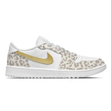 "Gold Jaguar" Jordan 1 Golf Shoes