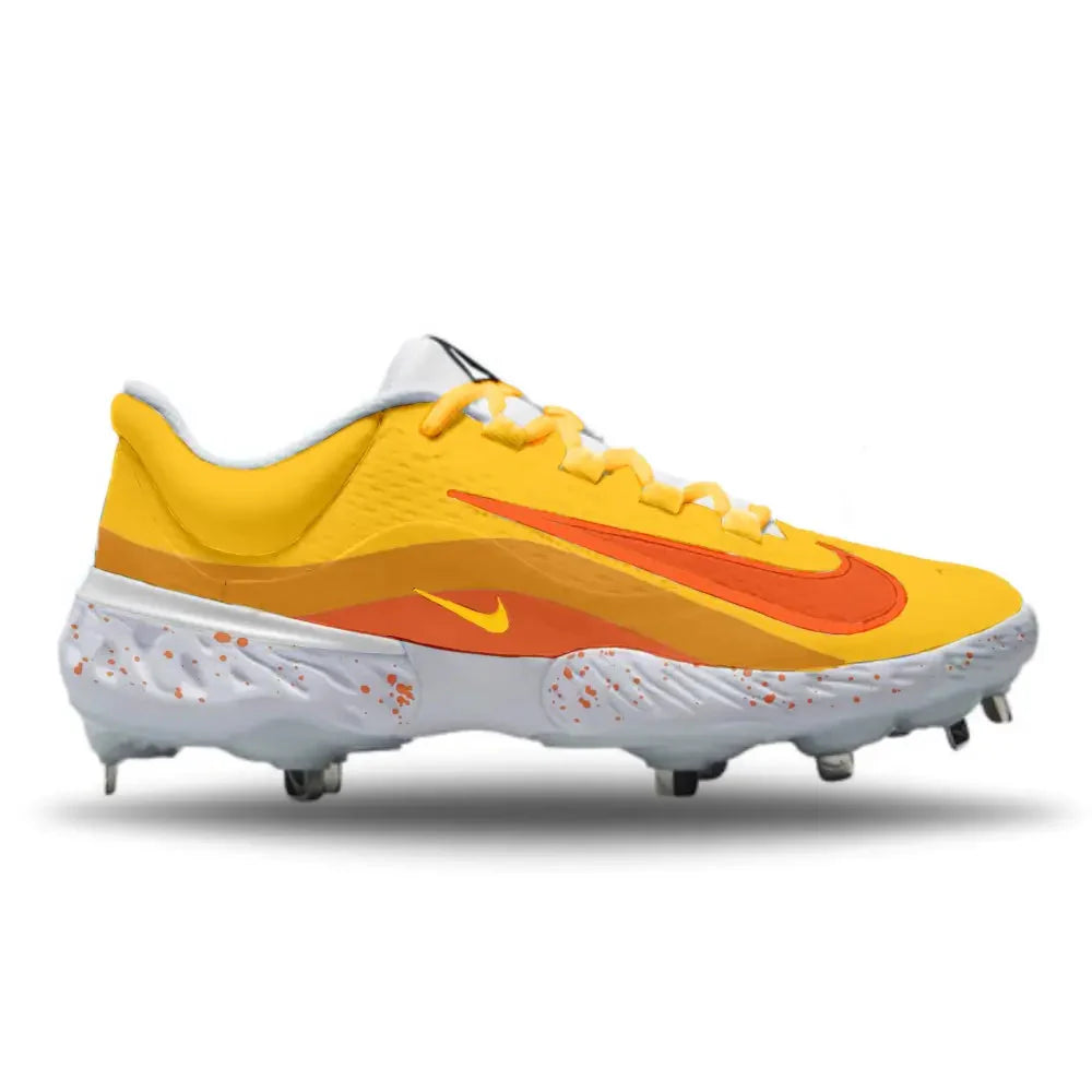 "Gradient Sunset" Nike Alpha Huarache Elite 4 Low Cleats