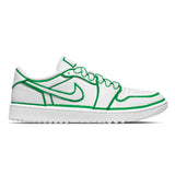 "Green Lines" Jordan 1 Golf Shoes