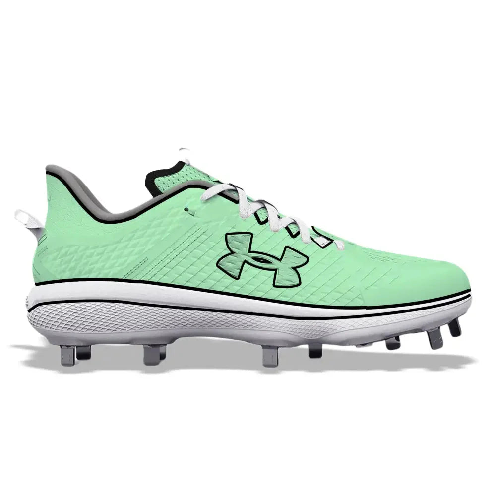 "Green Pastel" Under Armour Yard MT Cleats