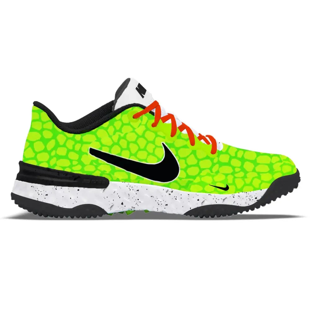 "Grinch" Nike Alpha Huarache Elite 3 Turfs