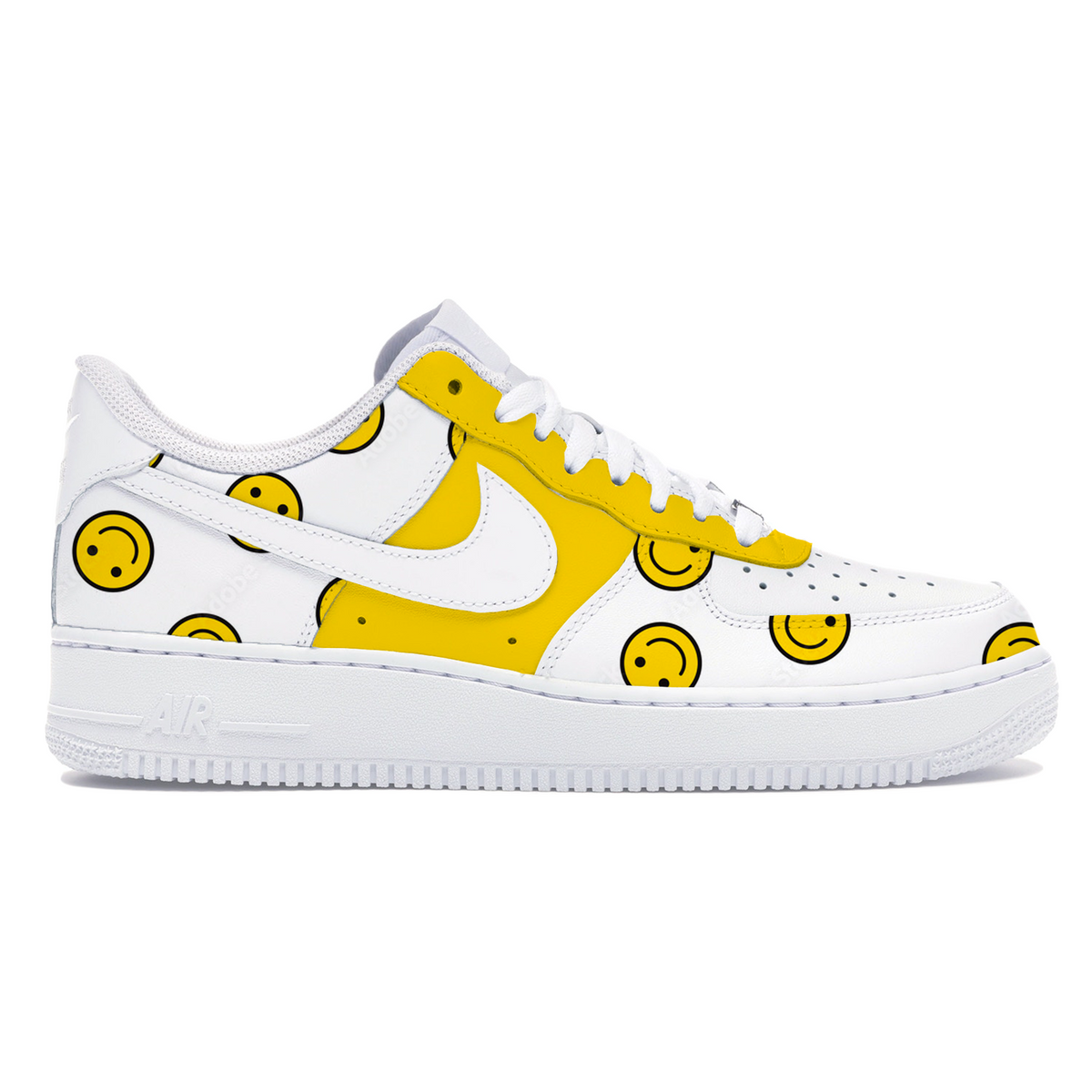"Happy Vibes" Nike Air Force 1 Low Shoes