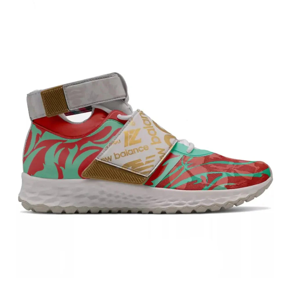 "Hot Mint" New Balance Lindor 1 Baseball Turf Shoes