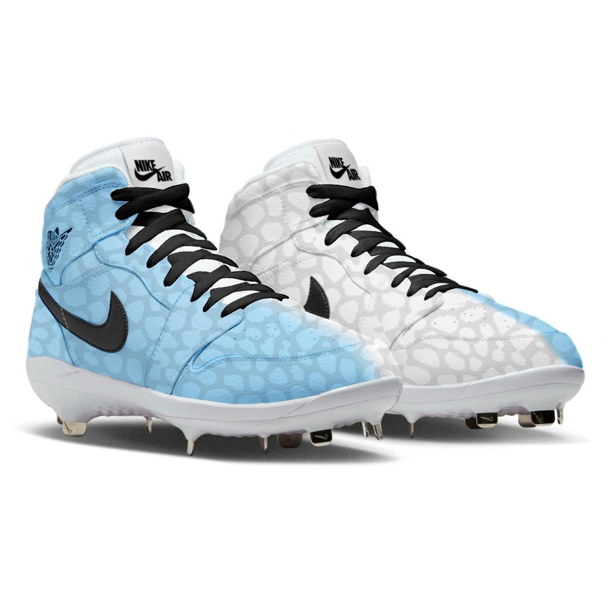 "Ice Venom Split" Jordan 1 Retro Cleats