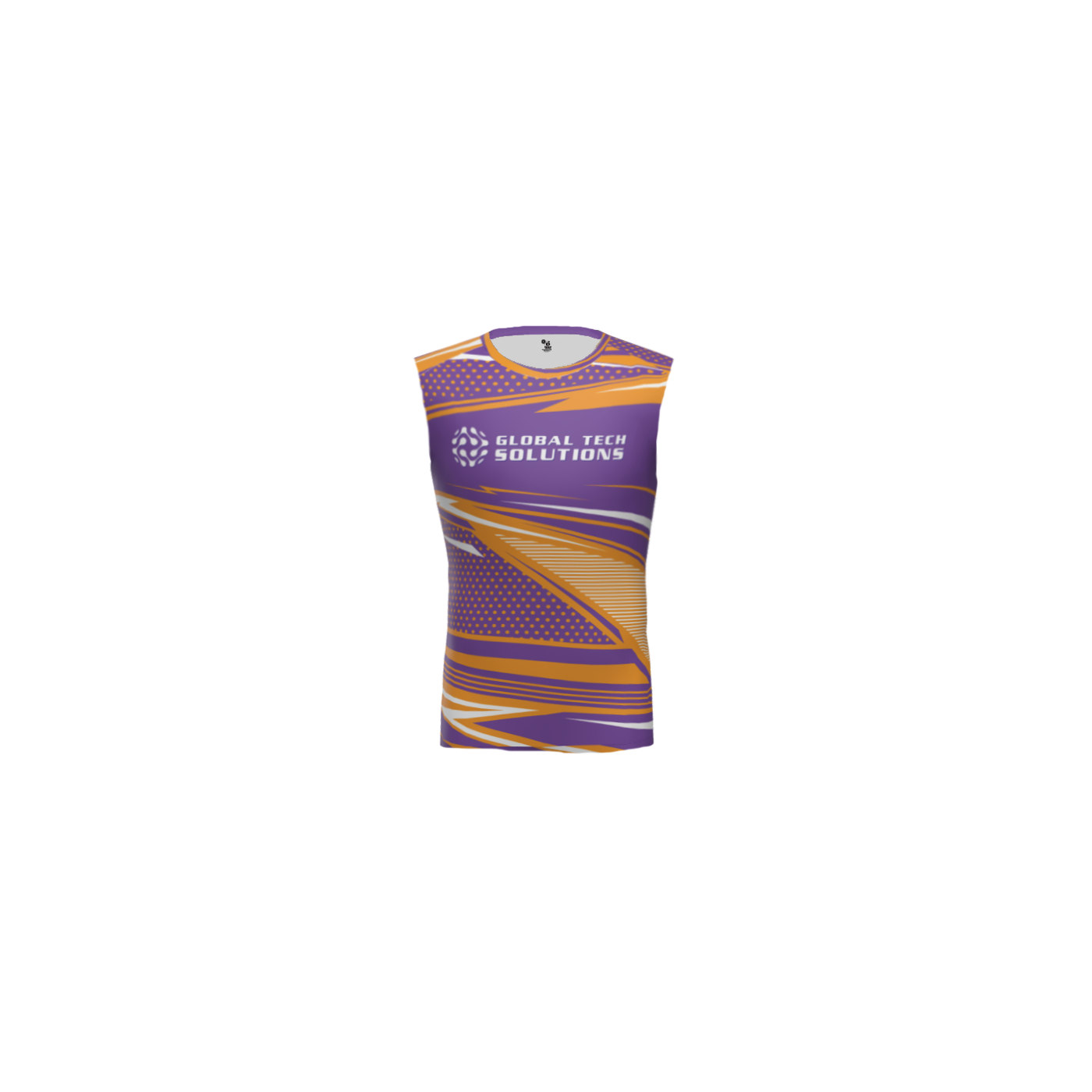 Sublimated Compression Sleeveless Crew