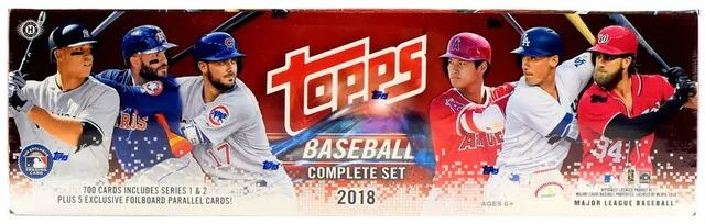 2018 Topps BB Series Factory Set Baseball (Box)