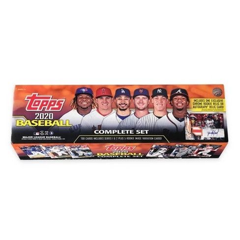 2020 Topps MLB Baseball Complete Factory Box Set LTO Orange
