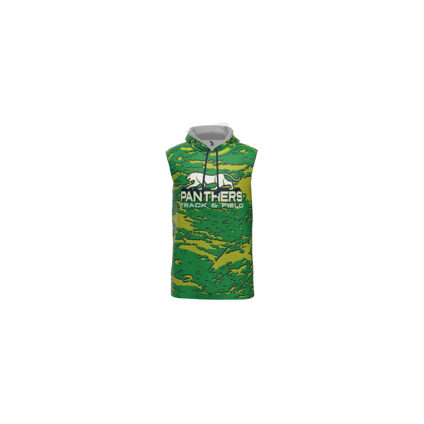 Sublimated Sleeveless Youth Hood Tee