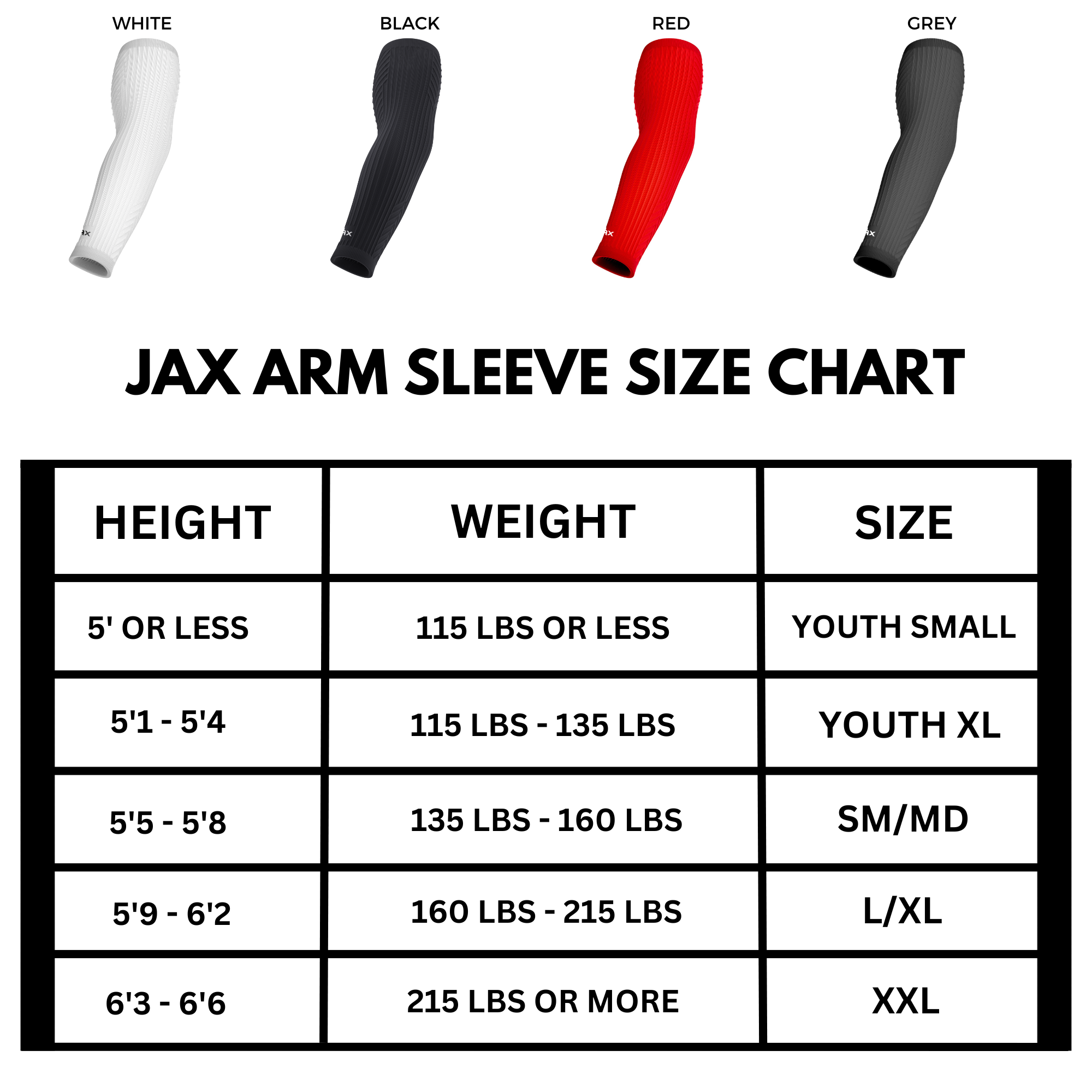 Jax | Restore Recovery Premium Arm Sleeve - Grey