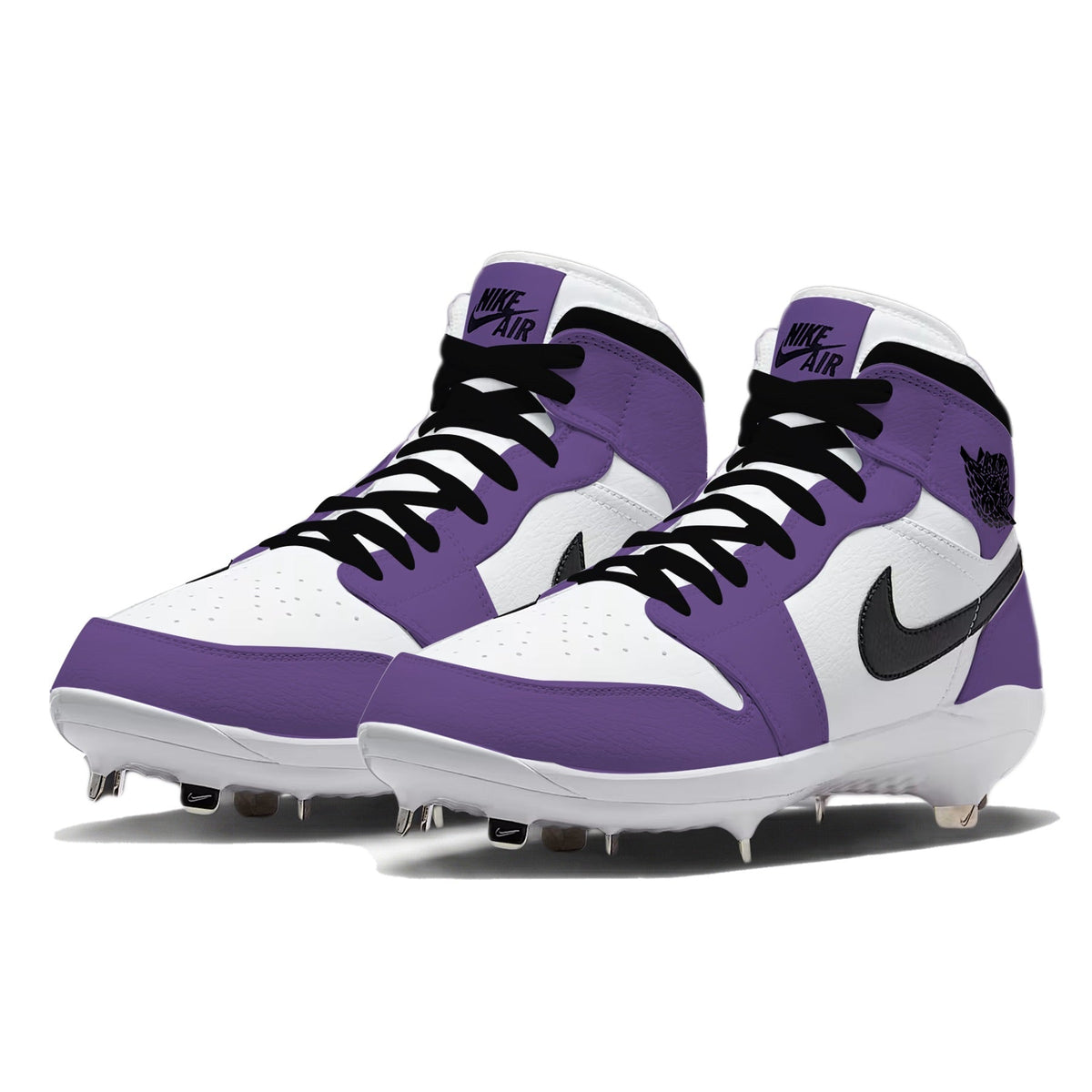 "Court Purple" Jordan 1 Retro Cleats