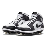"Panda" Jordan 1 Retro Cleats