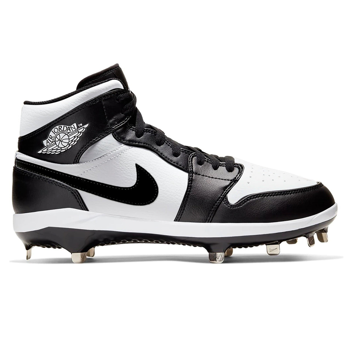 "Panda" Jordan 1 Retro Cleats