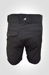 Honig's Black Shorts With Belt Loops