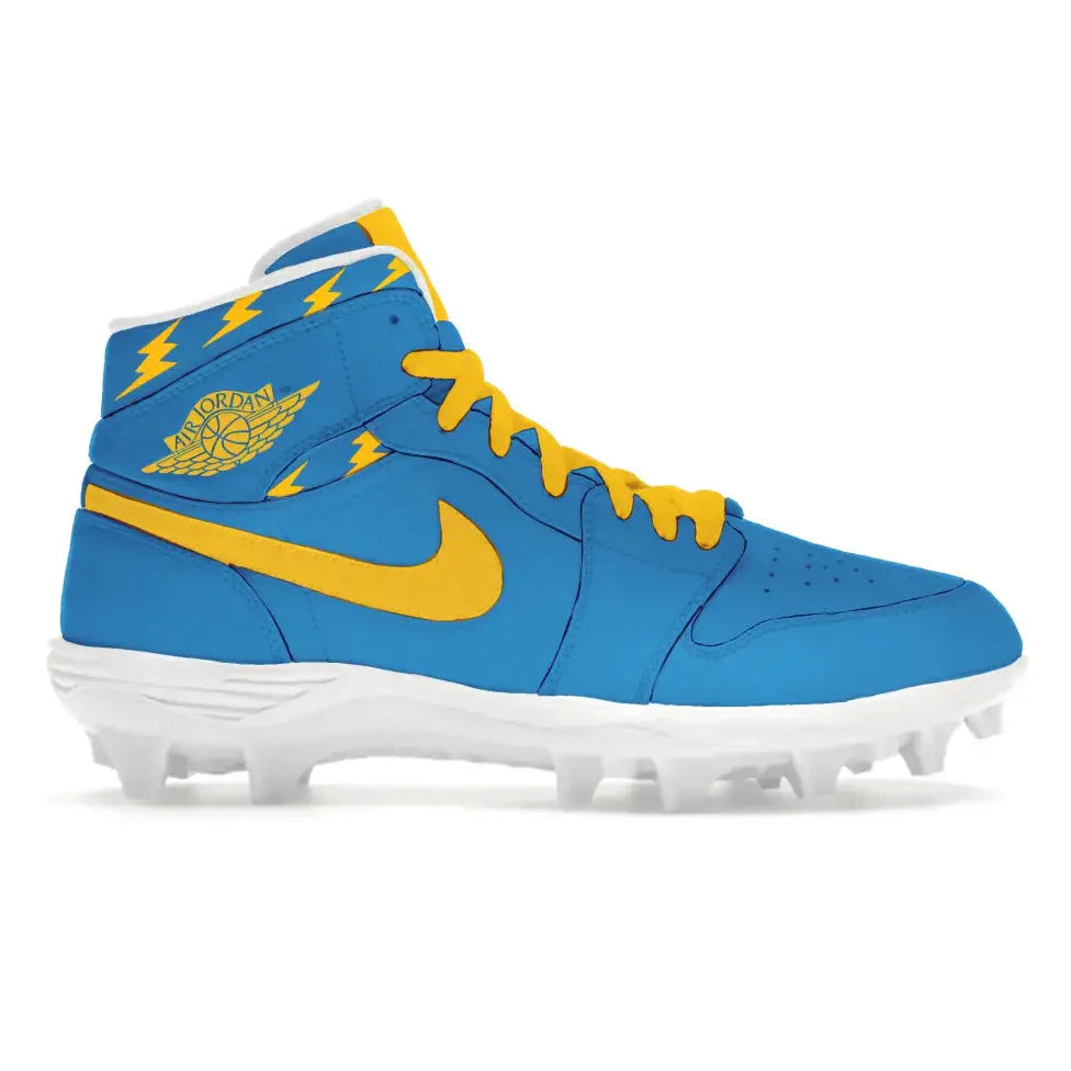 "Lightning " Jordan 1 TD Cleats