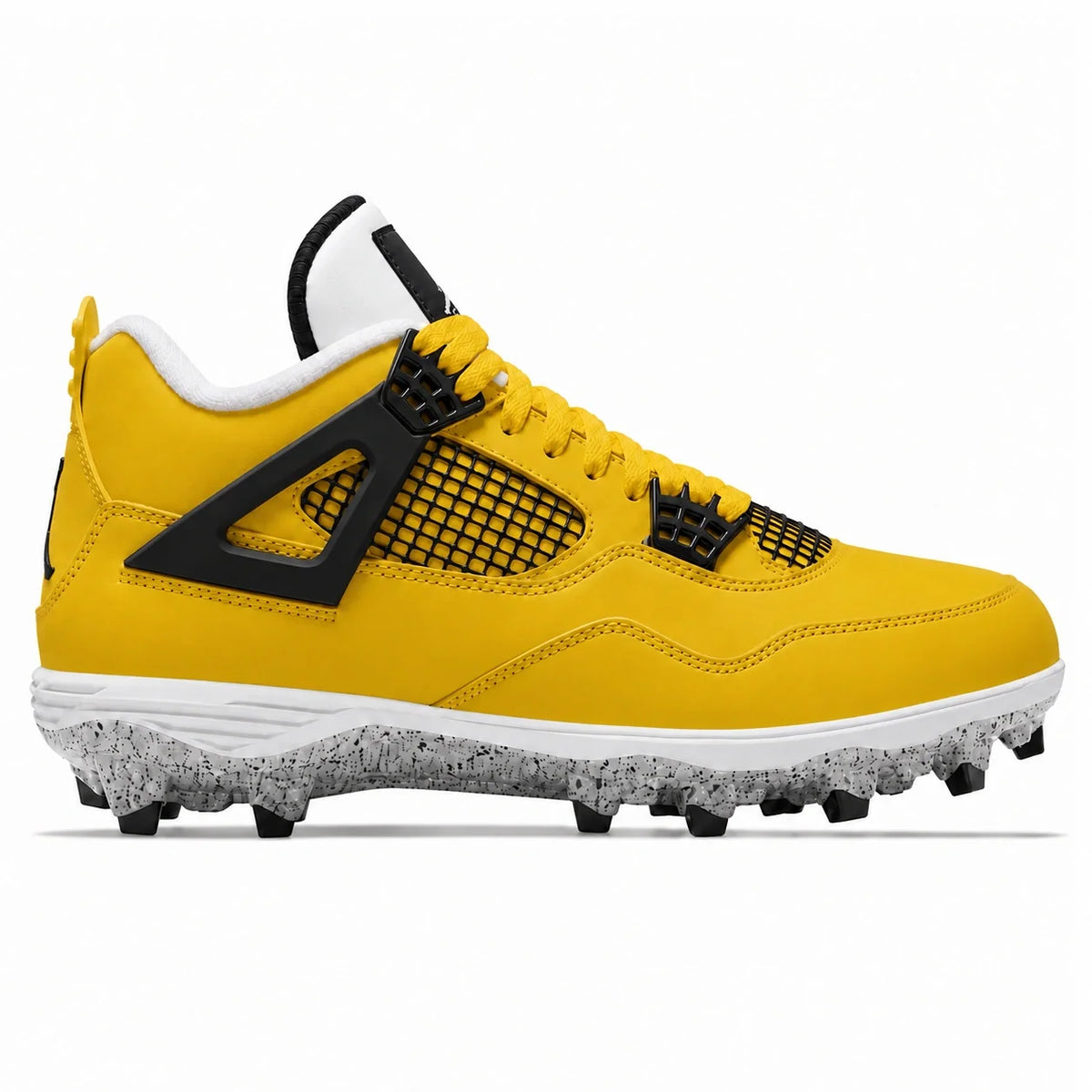 "Lightning" Jordan 4 Retro TD Football Cleats