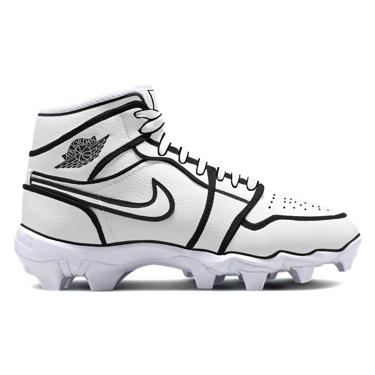 "Lines" Jordan 1 Kids' Multisport Cleats