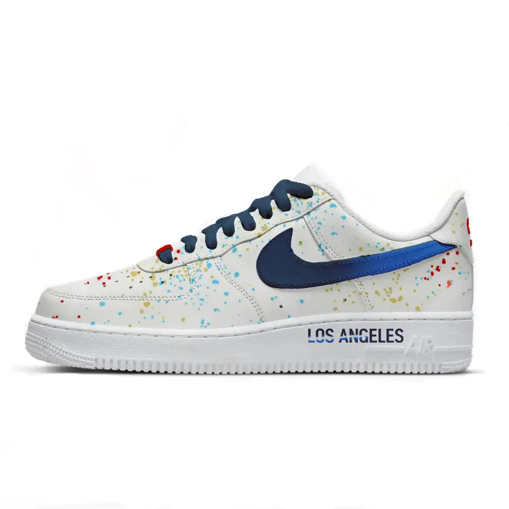 "Los Angeles" Nike Air Force 1 Low Shoes