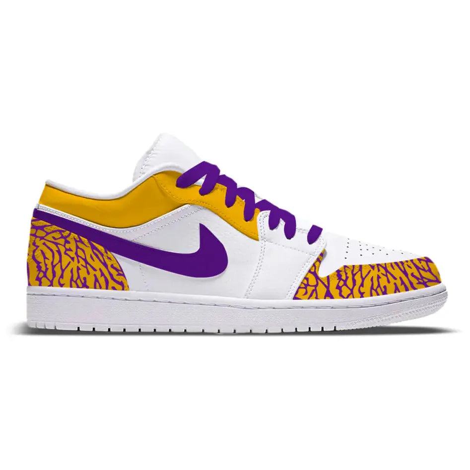 "Louisiana" Jordan 1 Low Shoes
