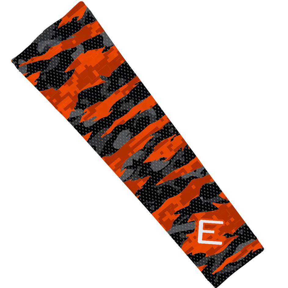 Orange Fierce Arm Sleeve - Pro Game Sports
