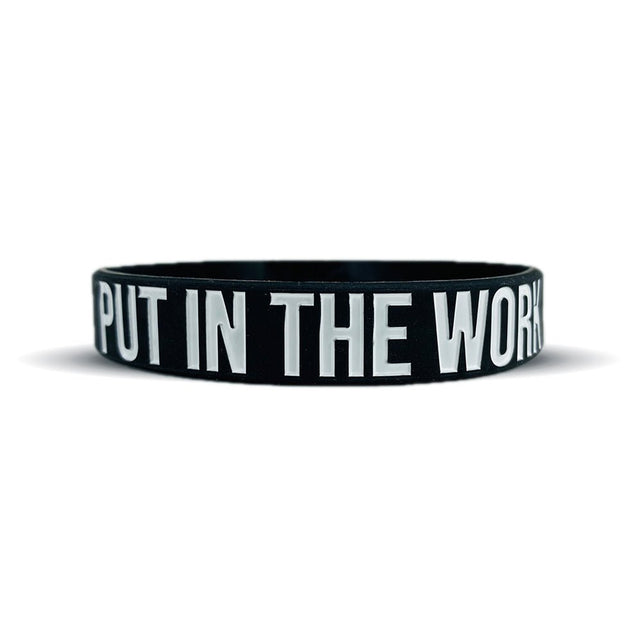 PUT IN THE WORK Wristband - Pro Game Sports