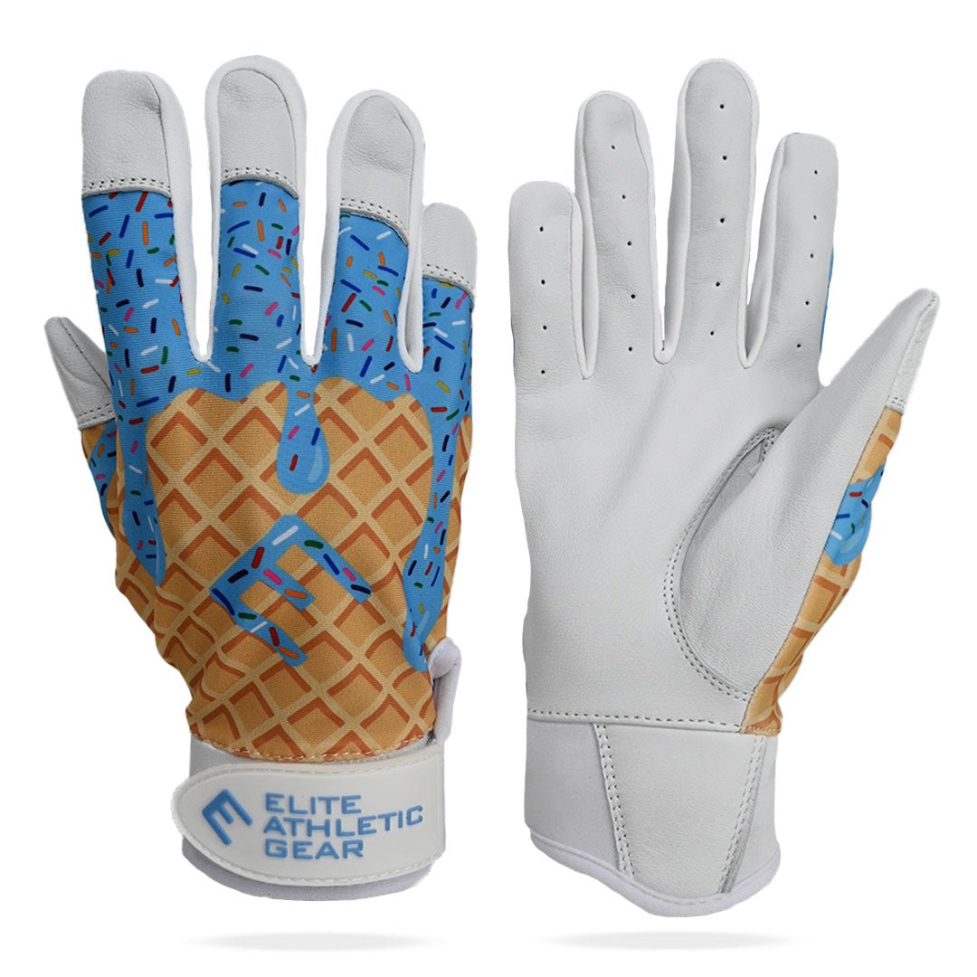 Blue Ice Cream Batting Gloves - Pro Game Sports