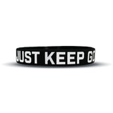 JUST KEEP GOING Wristband - Pro Game Sports