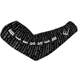Black BLESSED Arm Sleeve - Pro Game Sports