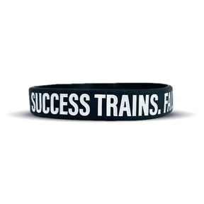 SUCCESS TRAINS. FAILURE COMPLAINS. Wristband - Pro Game Sports