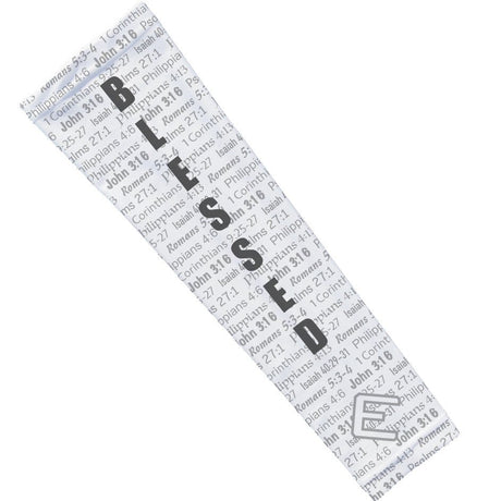 White BLESSED Arm Sleeve - Pro Game Sports
