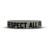 RESPECT ALL FEAR NONE Wristband - Pro Game Sports